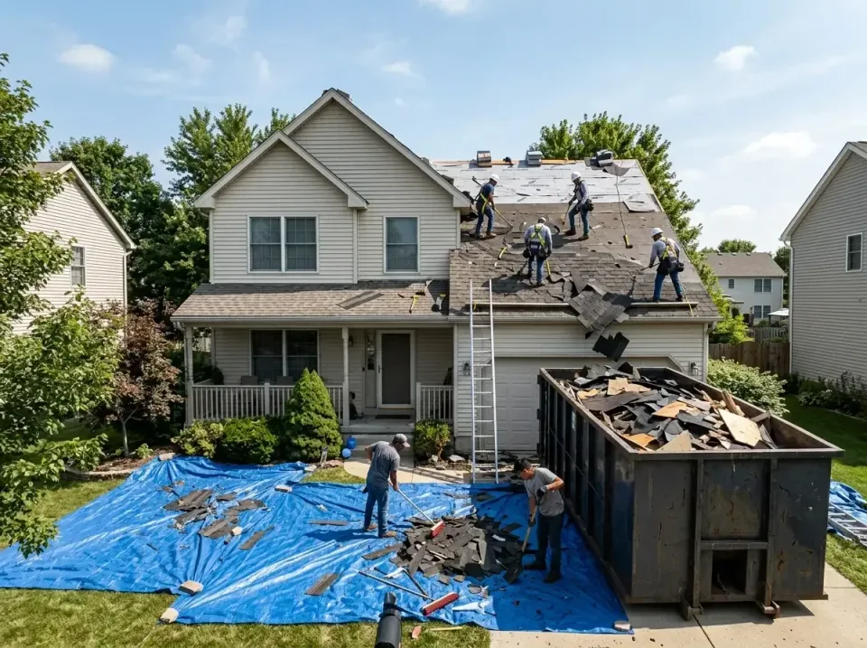 roof-replacement-debris-remova-004 — frequently asked questions, Cheapest Dumpster Rentals in Postville, IA